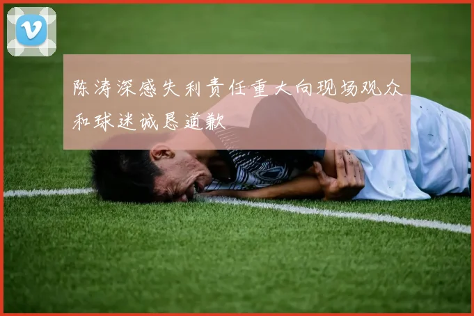 陈涛深感失利责任重大向现场观众和球迷诚恳道歉